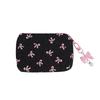Small Fresh Butterfly Bow Polyester Wallet With Large Capacity Card Organizer And Makeup Bag For Daily Use