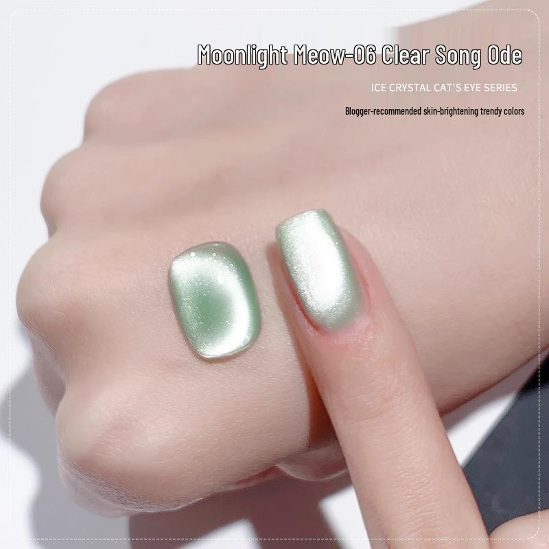 

Набор гель-лаков для ногтей «Кристаллический кошачий глаз» Весна/Лето 2025