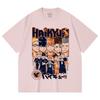 T-shirt Unisex Cotone Pesante 230 Gsm 100% Cotone Haikyu V7 Karasuno High Stampa