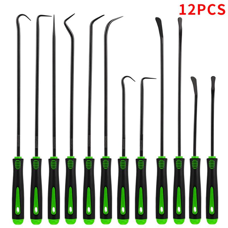 4-12 Pcs Precision Car Oil Seal Screwdriver Set O-Ring Gasket Puller Removal Tool Pick Hook Durable Tool