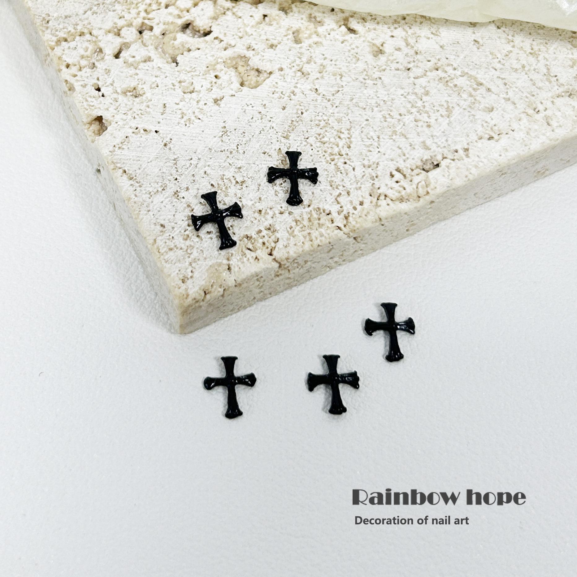 

Dark Spice Girl Style Nail Art Jewelry Alloy Patch Japanese Diy Handmade Wear Nail Material Nail Decoration