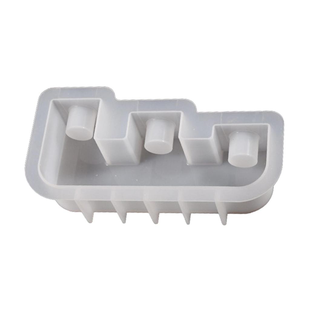 Silicone Model Candle Holder Model Candle Holder Reusable DIY Epoxy Resin