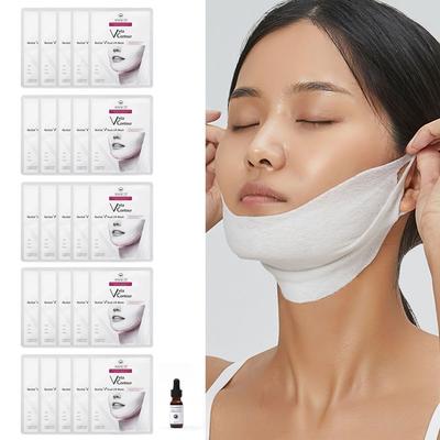 ANACIS Bella Contour Maseczka Liftingująca do Twarzy 25 Masek Opuchlizna Twarzy Linia Podbródka Zmarszczki Szyi Plaster
