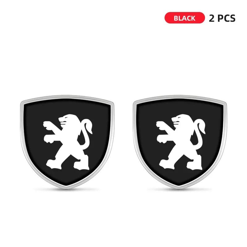 2026 Hot Car Sticker New 3D Aluminum Emblem Car Decoration Body Stickers Decals For Peugeot 308 408 508 RCZ 208 3008 2008 206 20