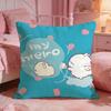 MMASHIMAROs Cute Cartoon Cushion Cover Premium Comfort Reversible Pillow Cove Two In One Design For Any Room  Car Interior