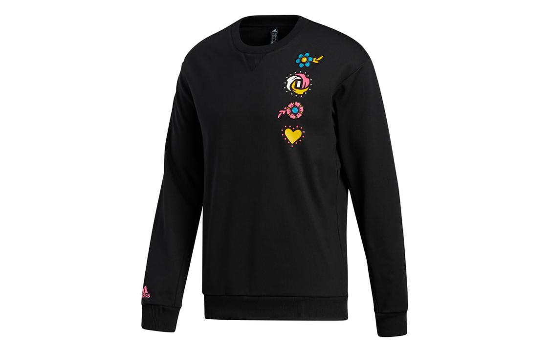 

Adidas Sweatshirts Men s Black Crew Neck Moderate Regular GP6260 L