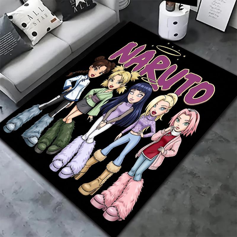 Naruto Generations Carpet Rug For Living Room Bedroom Home Sofa Decoration,kids Play Nonslip Floor Mat