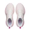 Li Ning Leisurely 2 Cushioning Slip Resistant Abrasion Resistant Breathable Low top Running Shoes Women's White Pink ARSW040-4