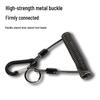 Automatic Retractable Steel Wire Lanyard with Snap Hook for Boat Fishing Accessories