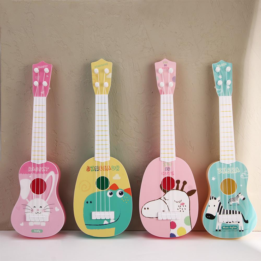 Animals Pattern Education Gift Educational Toys Kids Guitar Toy Musical Instrument Montessori Toys