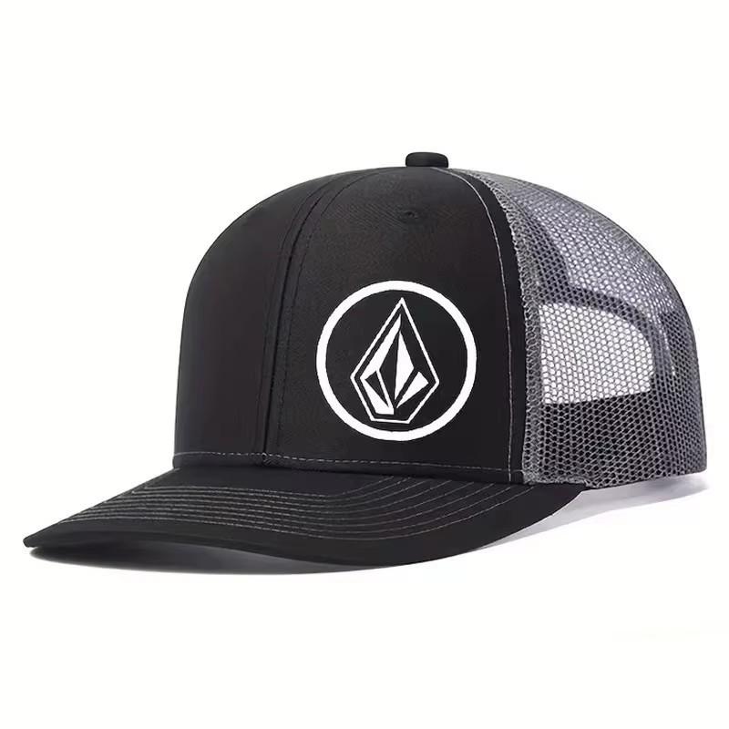 Diamond Print Adjustable Baseball Cap Dad Hat Breathable Mesh Trucker Hat Visor Hat