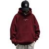 Herbst/Winter Neu Herren Amerikanischer Stil Kapuzenpullover Hoodie mit Samtfutter