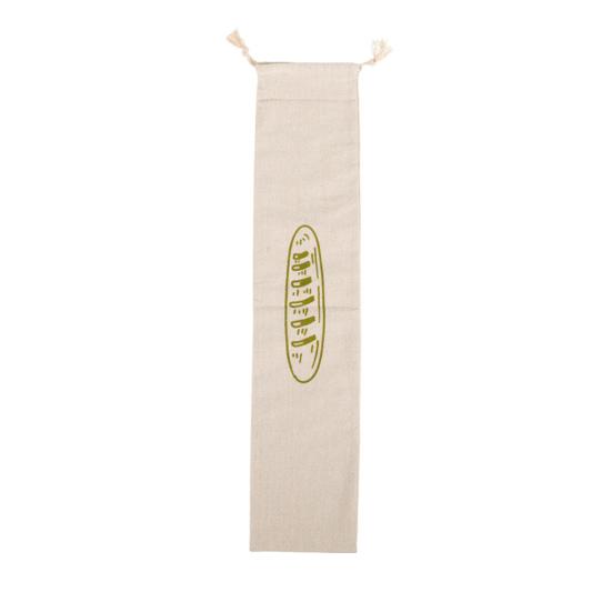 Multi-Functional Linen Portable Breathable Extra Large Bread Drawstring Bags Food Package