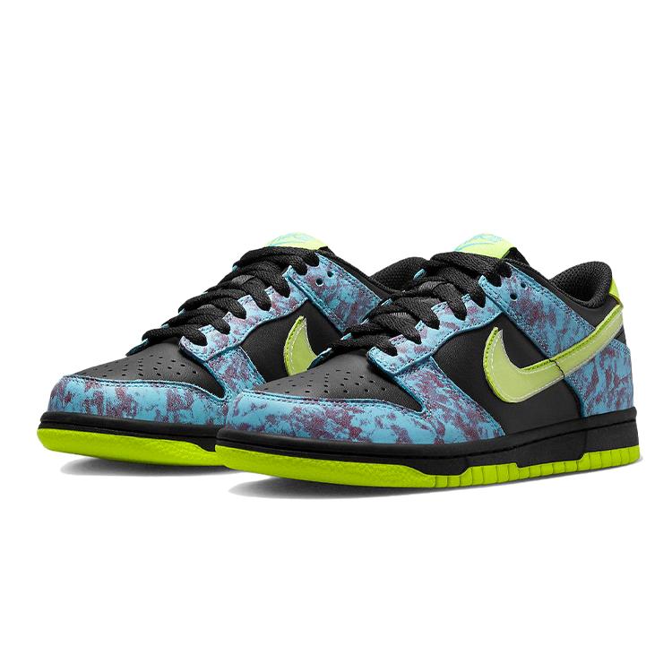 Nové Nike Dunk Low SE Acid Wash Baltic Blue Volt GS DV1694-900