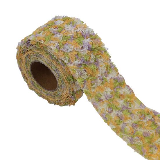 Dobře vypadající jednobarevné krásné 3D dárkové balení stuha šití