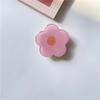 Colorful Acrylic Flower Phone Airbag Stand - Lazy, Retractable, Foldable, Sticky Desktop Holder