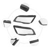 2Pcs Front Headlight Lens Cover Shell Clear For A7 S7 RS7 2012-2015