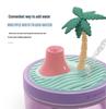 Seven-Color USB Flower Air Humidifier for Desk or Car