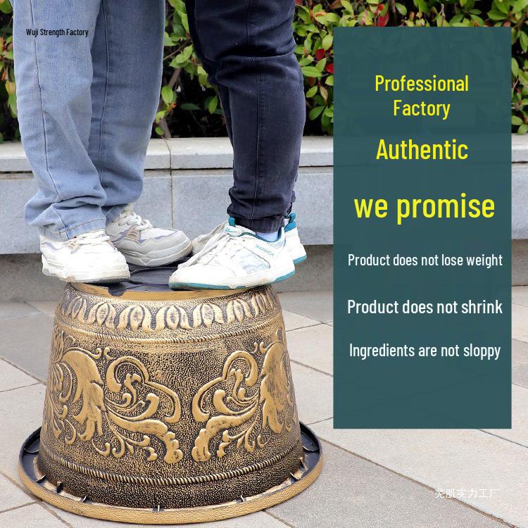 Extra Large Durable Resin Flower Pot for Outdoor Plants and Trees