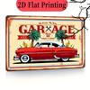 Route  Garage Metal Sign    Retro Car Repair Station Wall Decor American Road Theme for Bar Cafe Restaurant Garage Stud