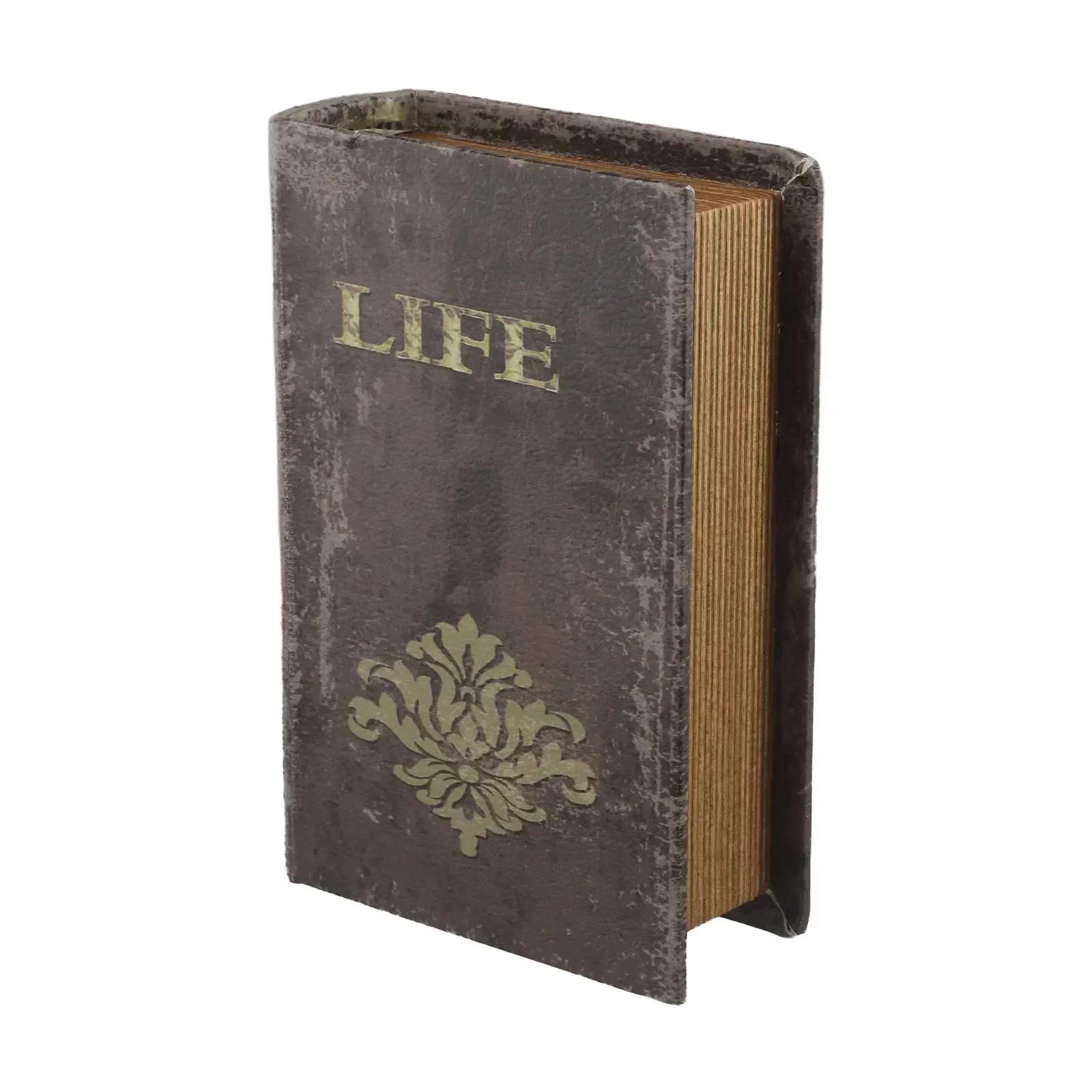 

Retro Fake Book Simulation Prop Books Cafe Table Hotel Props Cabinet Bookshelf Decorative Exquisite Vintage Cabinet Ornaments