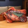 Plush Simulation Food Sausage Chicken Leg Stuffed Pillows Roasted Wing Steak Ribs Funny Soft Cushion Kids Creative Baking Toys