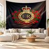 Royal Engineers A.F.C Wall Tapestry, Soft Fabric Wall Hanging, Decorative Backdrop For Bedroom Home Wall Art