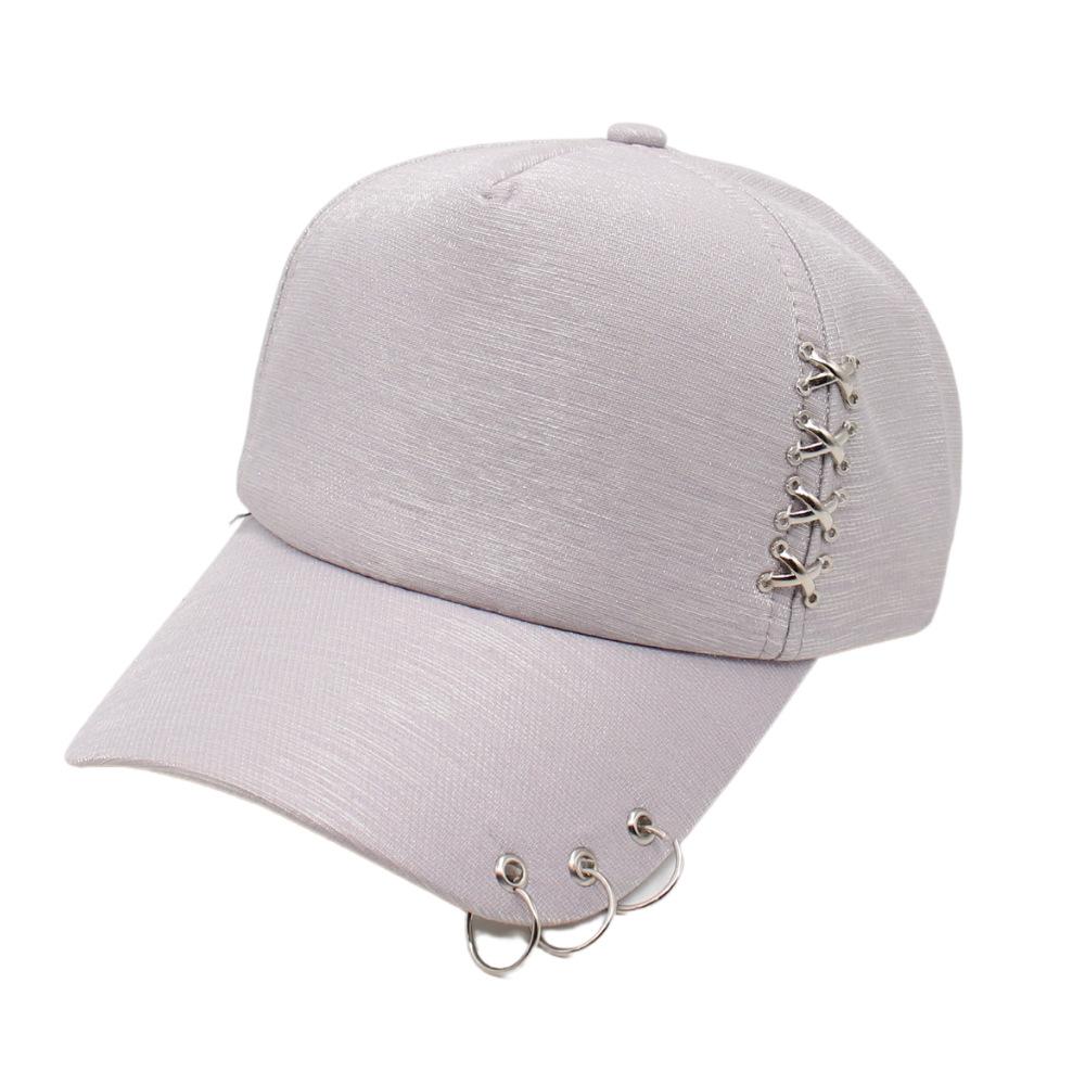 Diamond Hat Female Cap Outdoor Rhinestone Baseball Cap Sequin Photo Visor Casual Hat