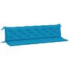 Garden Bench Cushions 2 pcs Light Blue 200 x 50 x 7 cm Oxford Fabric