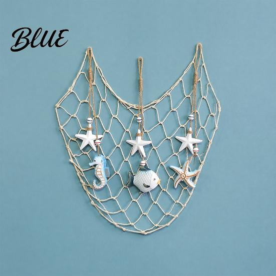 Seaside Inspired Wall Decor Wooden Starfish Hanging Decoration Nautical Coastal Ornament Ocean Nursery Theme Art for Home Beach Lake House