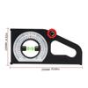 Angle Meter Slope Measuring Ruler Gauge Tilt Level Meter Portable Slope Scale Level  Household