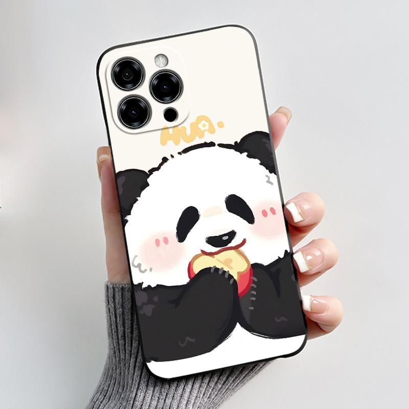 Phone Cases For Doogee Note 58 Note58 Pro Case Luxury Cute Love Rabbit Cartoon Funny Cover Black Soft Silicone Protective Casing