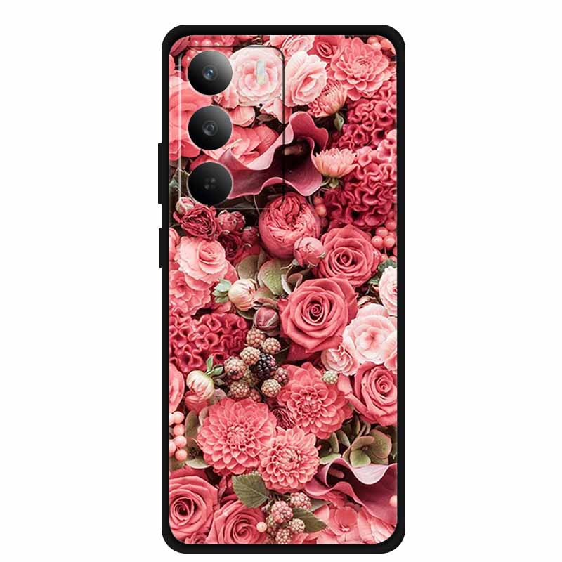 TPU Phone Case For Realme C75 C75X 4G Soft Silicone Cases Back Cartoon Patterns Cover Funda C 75 RMX3941 Fashion Luxury Bumper