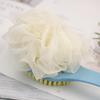 Double-Sided Bath & Back Scrubber with Towel & Long Handle