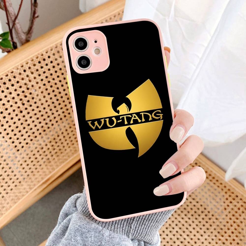 

Singer W-WU-T-TANGs Phone Case For iPhone 16 Pro Max Case 11 12 13 14 15 Pro Plus X XS MAX Case Matte Cover iphone 15