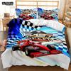 Cool Racing Car Bedding Set New Sports Car Duvet Cover Sets With Pillowcase Double Full King Size Jeep Bed Linen For Teens Boys