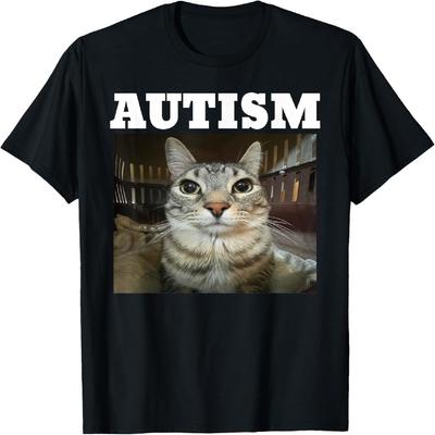 BaruToW Autism Cat Funny Meme T-Shirt