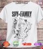 Spy X Family T-Shirt Anya Forger Yor Loid Anime Japanese Tee Shirt Manga Kawaii