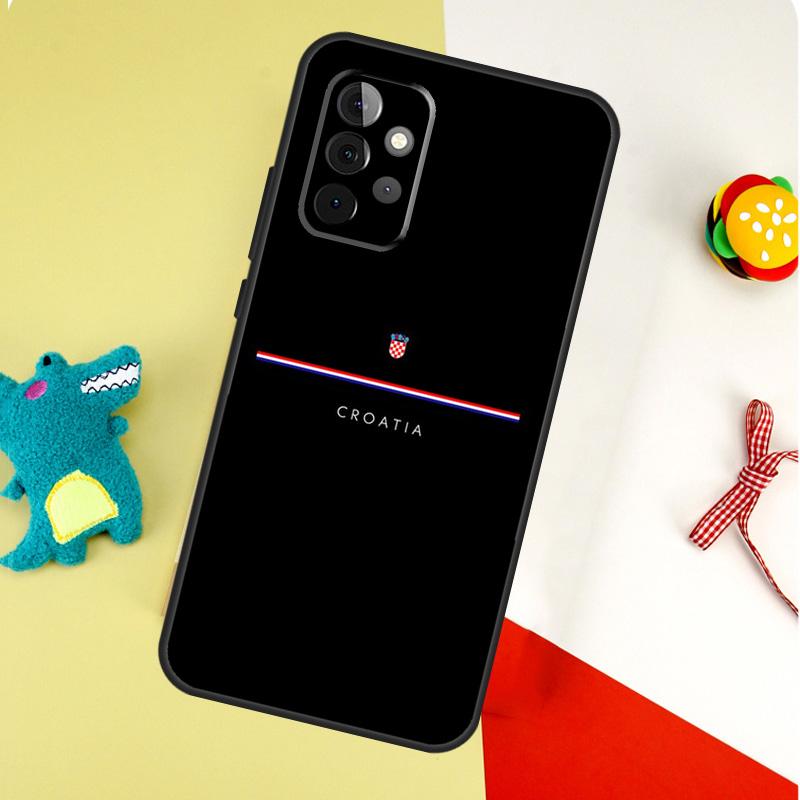 Croatia flag For Samsung Galaxy A53 A33 A13 A54 A34 A14 A55 A35 A15 A05 A06 A16 A22 A32 A52 Phone Case