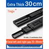 Silent Extra Thick Stainless Steel Drawer Slides with Rebound Damping