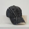 Vintage Soft Top Sunshade Baseball Cap Unisex Spring Summer Denim Cap
