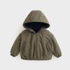 Girls' Korean Style Cotton Hoodie Jacket - Autumn/Winter 2026 Student Casual Wear