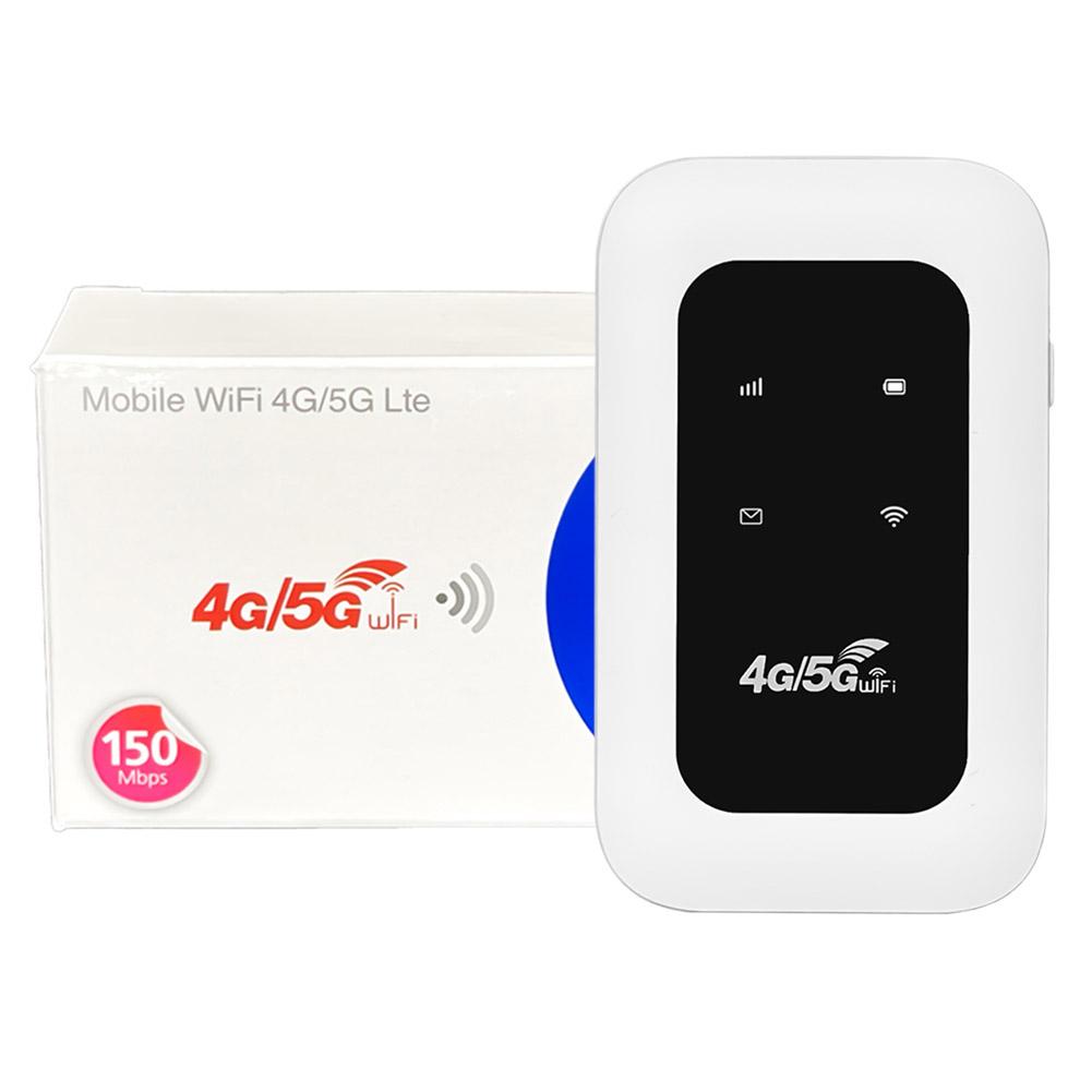 

Кишеньковий Wi-Fi роутер 4G LTE Hotspot зі слотом для SIM-карти, 150 Мбіт/с, портативний Wi-Fi роутер, бездротовий Wi-Fi модем для дому, офісу, автофургона, кемпінгу LED Asian Version