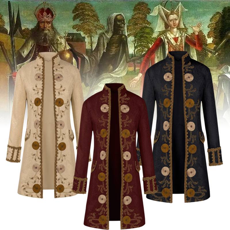 Steampunk Uniform Men Festivals Cosplay Decoration Costume Performance Overcoat