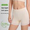 Ropa Interior de Seguridad de Dos en Uno para Mujer, Talla Grande, Primavera y Verano, Seda de Morera, Refuerzo en la Entrepierna, Anti Salida de Luz en las Suelas