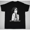 NEW Amy Winehouse Retro Short Sleeve Cotton Black All Size T-Shirt Unisex T-Shirt
