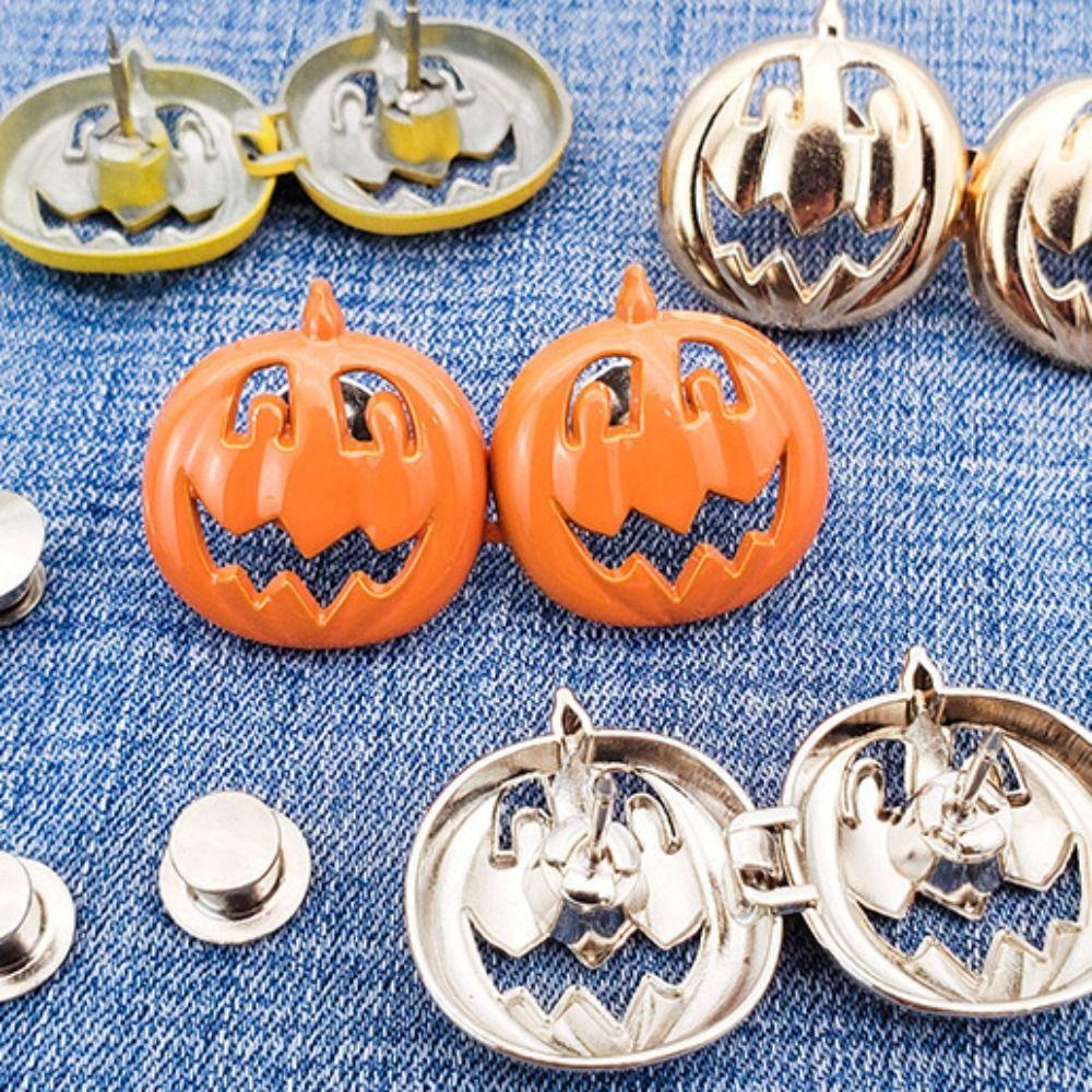 Waist Buckle Halloween Jean Fit Tighten Buckles Button Clasps Jean Buttons for Loose Jeans  Unisex