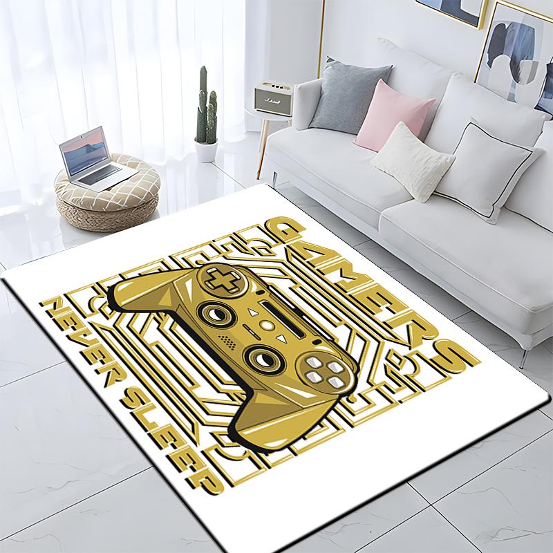 Game Handle Carpet Yoga Living Room Crawling Mat Doormat  Living Room Area Rug Games Area Washroom Floor Mat Cute Rug Doormat