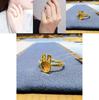 Charming And Adjustable Dragon Scale Rabbit Ring Perfect For Fashionable Women