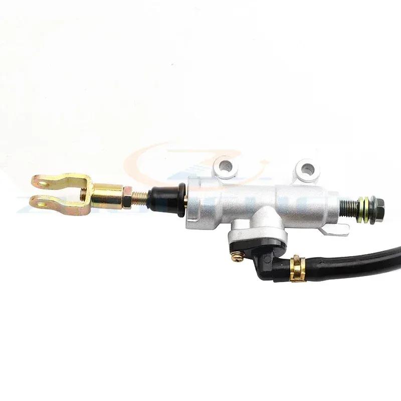 Motorcycle Universal Foot Brake Hydraulic Pump for Suzuki Kawasaki  Yamaha Rear Brake Master Cylinder Pump Motorbike